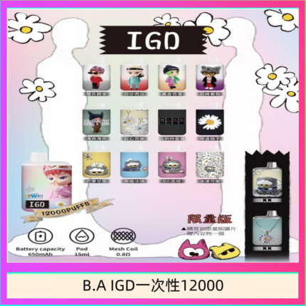 B.A IGD12000口 電子煙