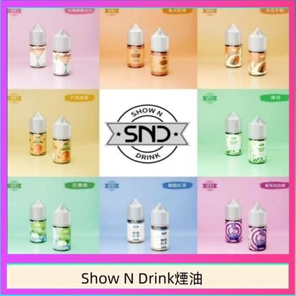 Show N Drink煙油 玫瑰檸檬冰沙 泰式奶茶