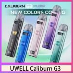 UWELL Caliburn G3咖哩棒G3 KIT電子煙2主機官網評價說明書